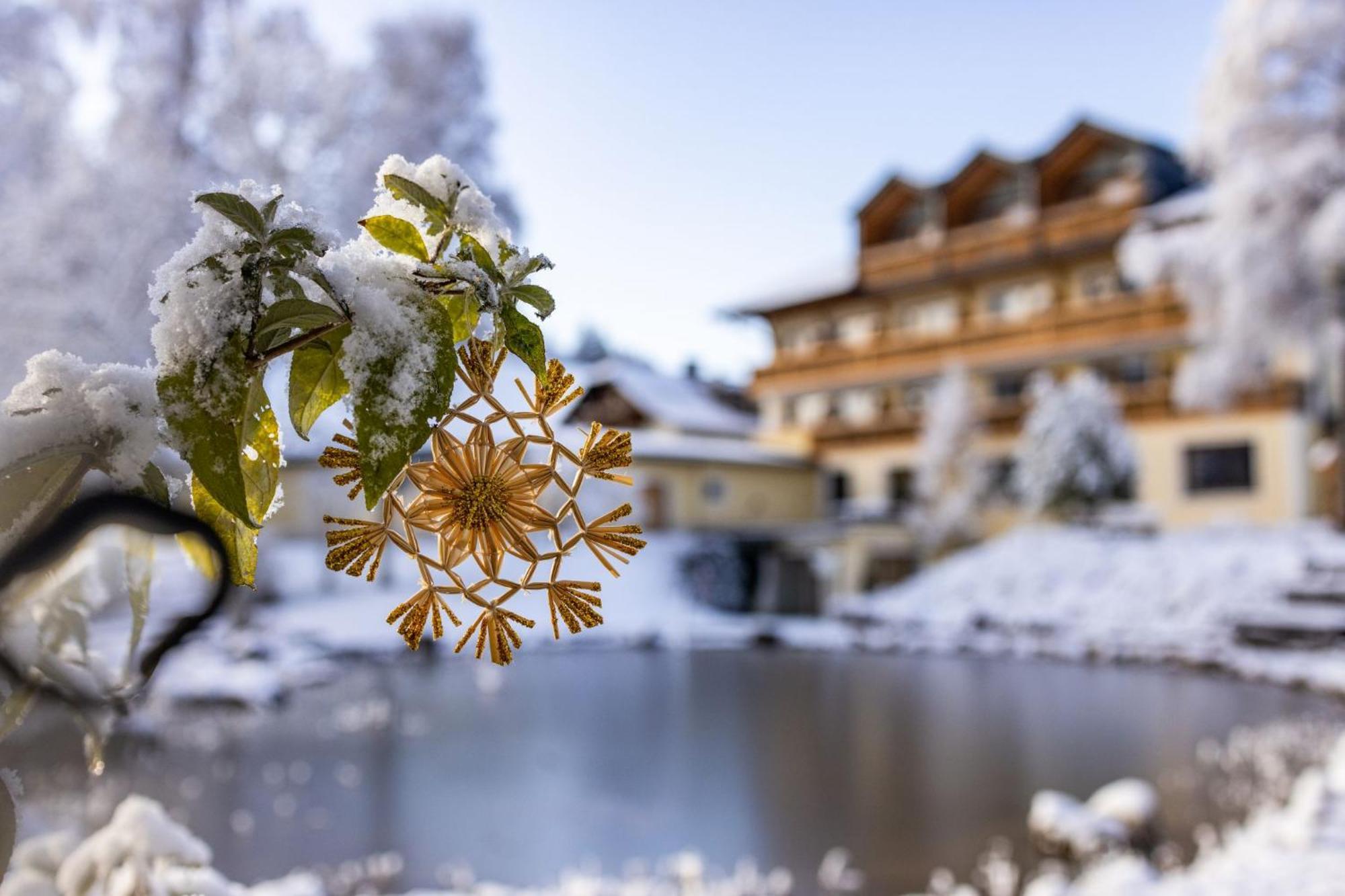 Hotel Garni Kranzbichlhof Durrnberg Bagian luar foto