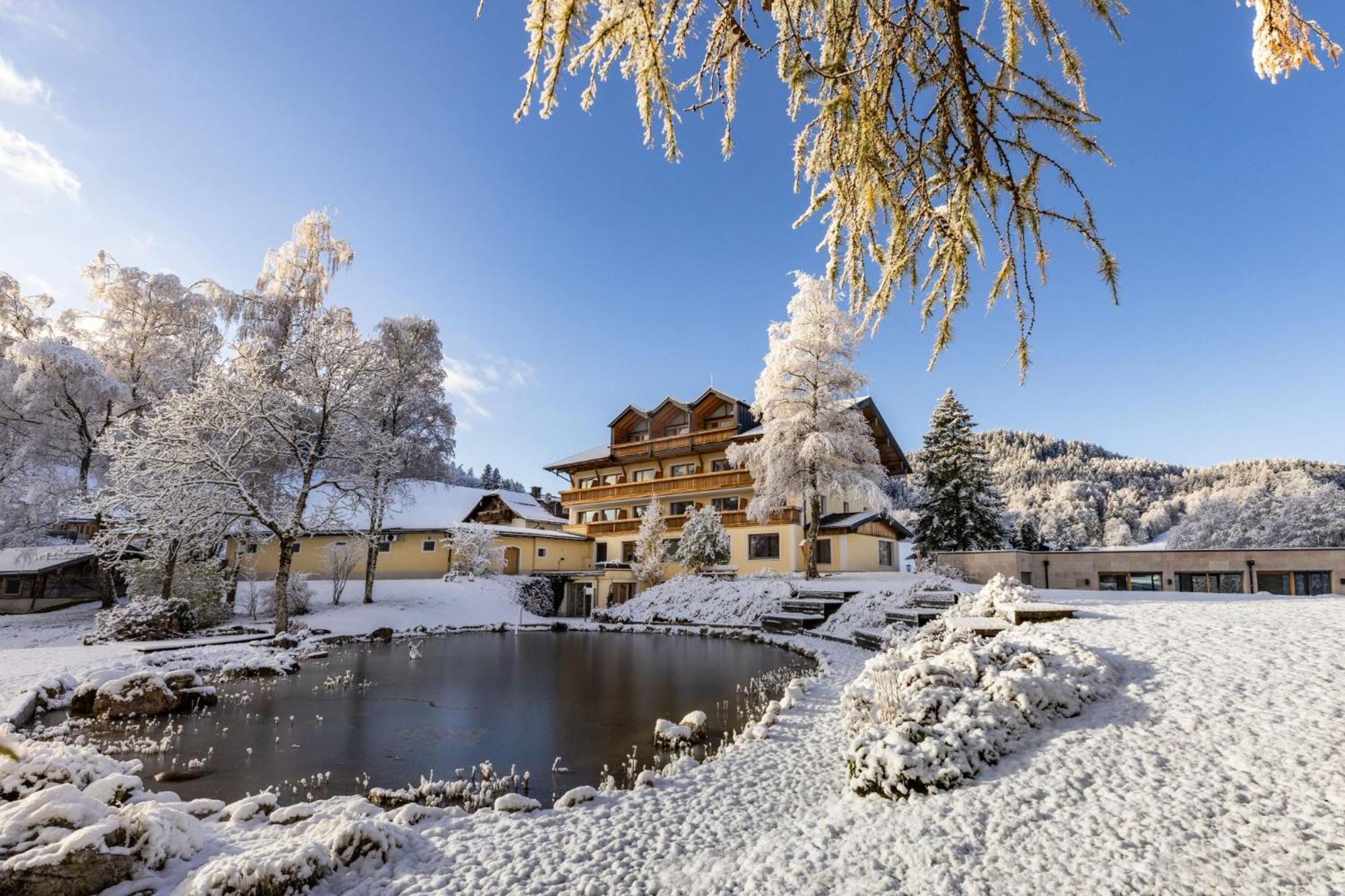 Hotel Garni Kranzbichlhof Durrnberg Bagian luar foto